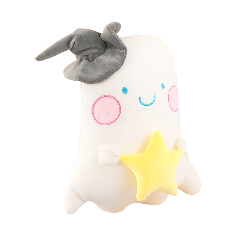 Ghostie Puff | Kawaii Ghost Halloween Plushie