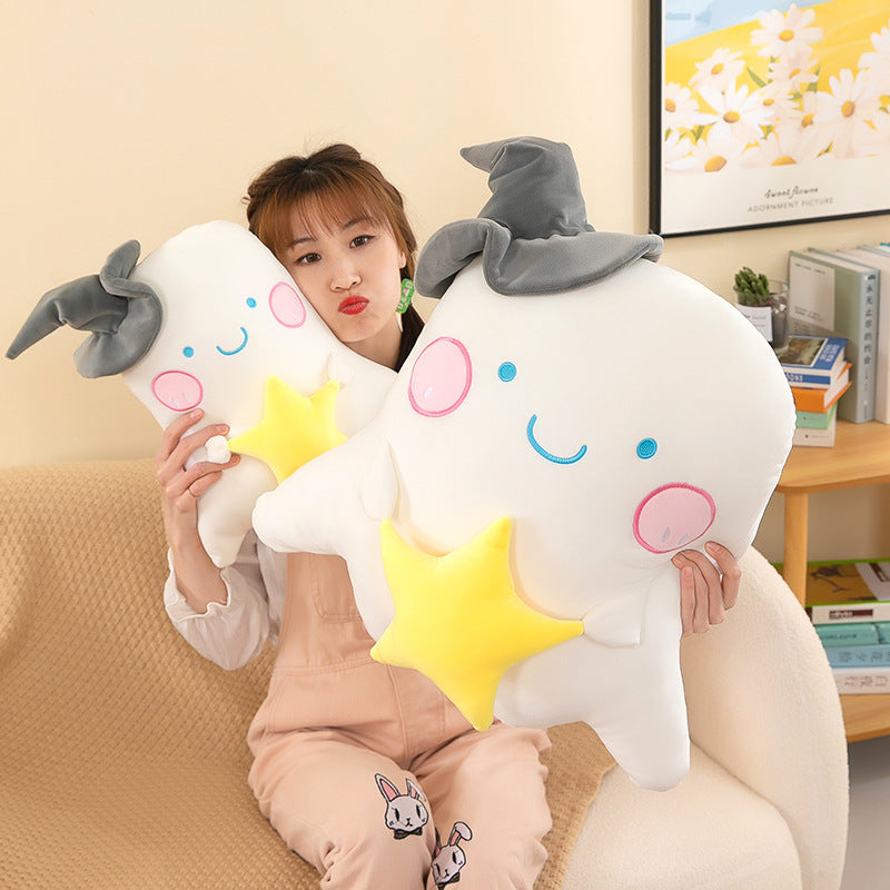 Ghostie Puff | Kawaii Ghost Halloween Plushie