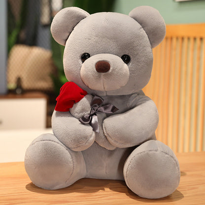 Shop Cute Teddy Rose Plushie - Gifts Goodlifebean Plushies | Stuffed Animals