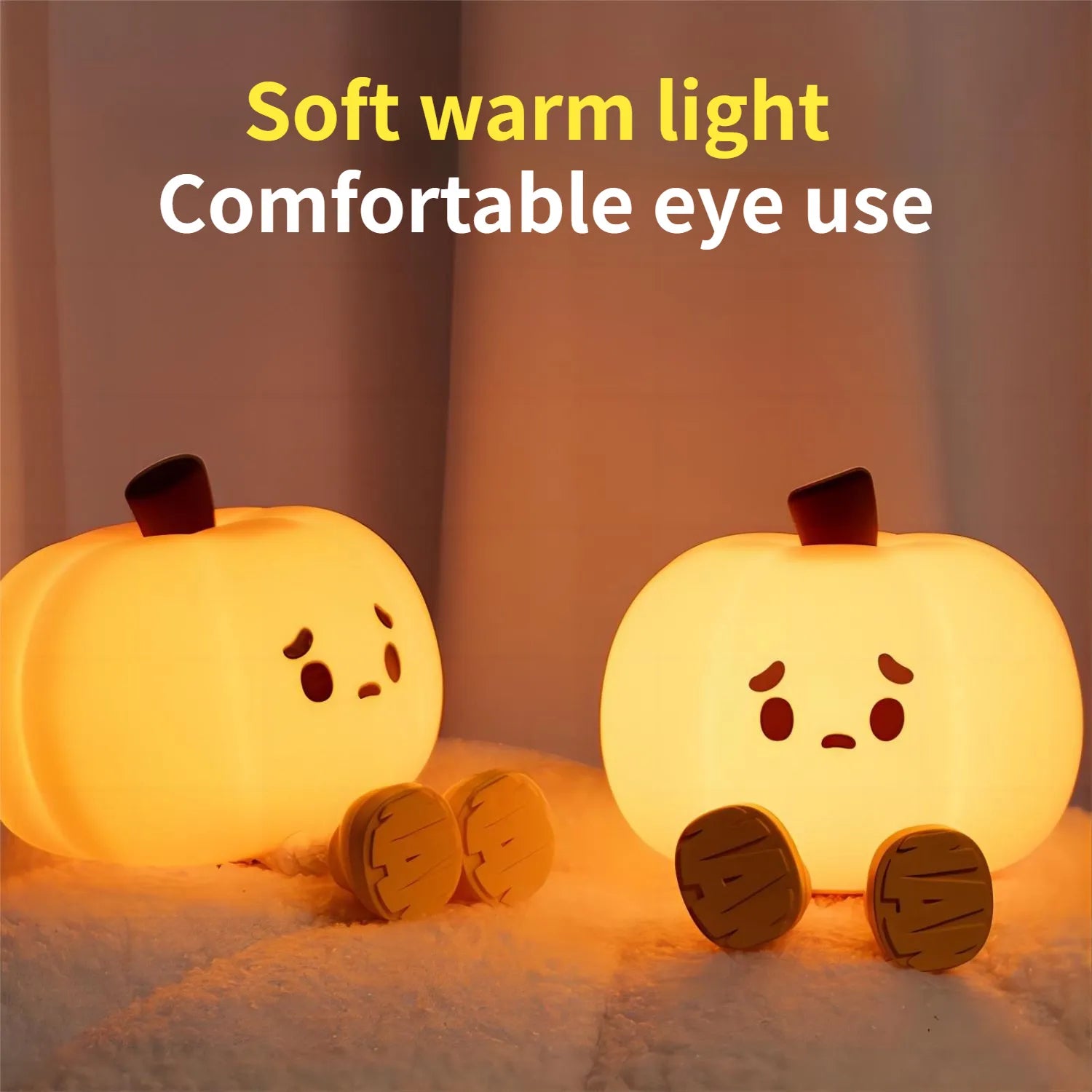 Shop Kawaii Halloween Touch Lamp - Home Gadgets Goodlifebean Plushies | Stuffed Animals