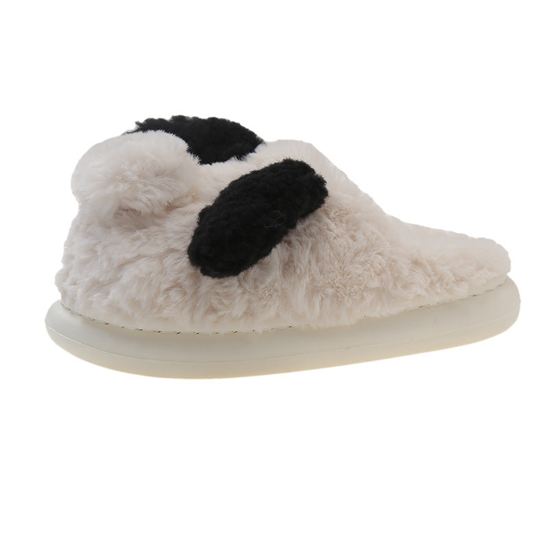 Shop Fuzzy Puppy Plush Slippers | Kawaii Indoor Slippers - Goodlifebean Black Friday Sale | Plushies | Giant Teddy Bear