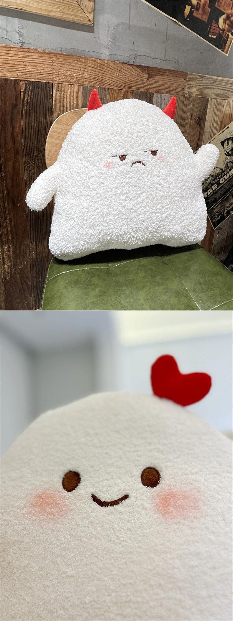 Boo-Boo Buddy | Kawaii Ghost Plushie