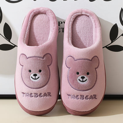 SnugglePaws: Kawaii Teddy Bear Slippers