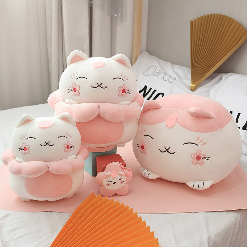 Giant Sakura Kawaii Cat Plush - Goodlifebean