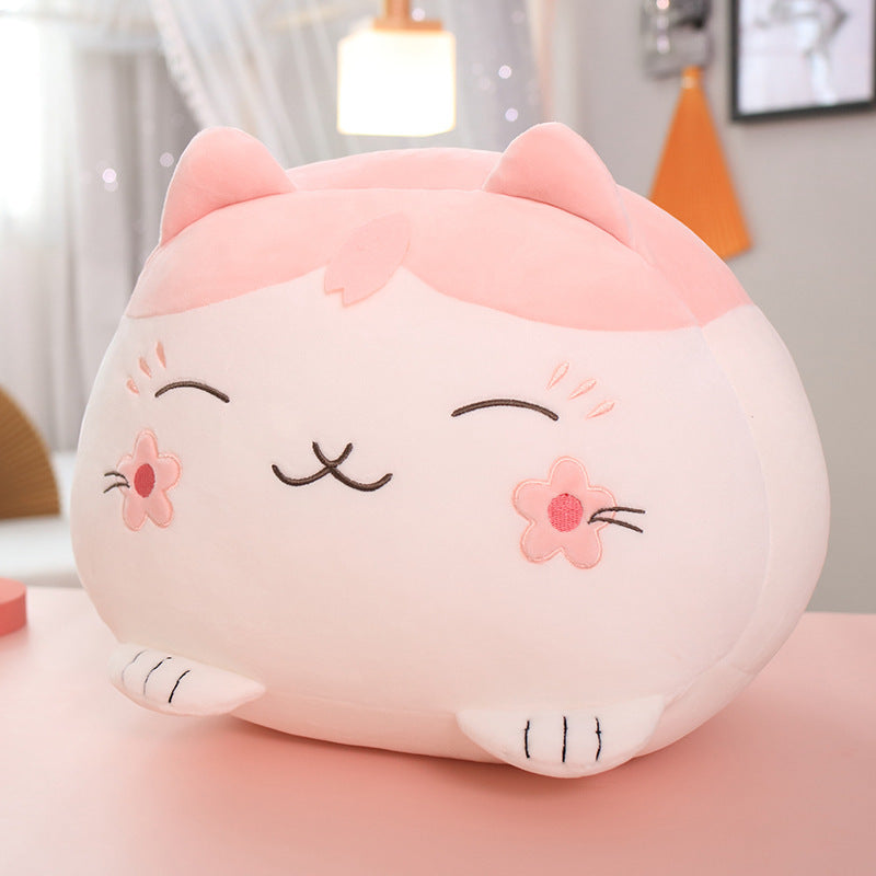 Giant Sakura Kawaii Cat Plush - Goodlifebean