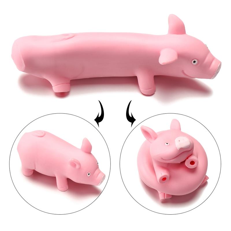 Pig Sand Filled Squishy Piggie Moldable Sensory Stress Squeeze Fidget Toy Adhd Special Needs Soothing