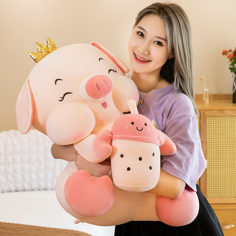 Oversized pig stuffed clearance animal