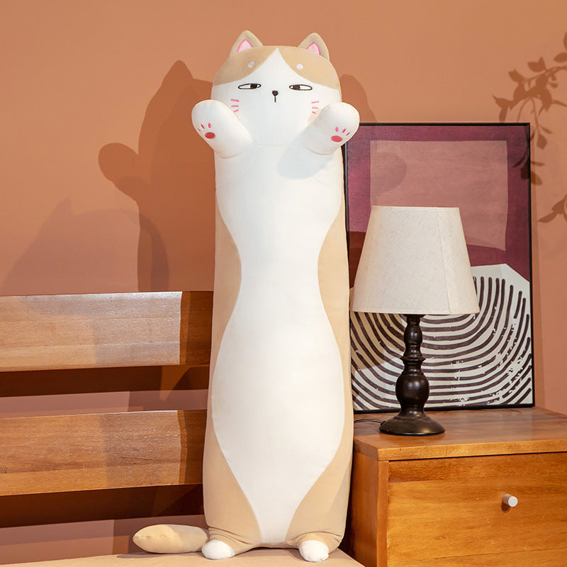 Shop Giant Long Cat Plushie(4.2ft) - Goodlifebean Black Friday Sale | Plushies | Giant Teddy Bear