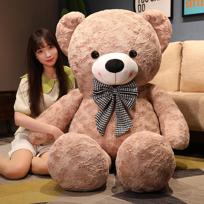 Shop Cuddlebun: Giant Stuffed Teddy bear(4ft) - Stuffed Animals Goodlifebean Plushies | Stuffed Animals
