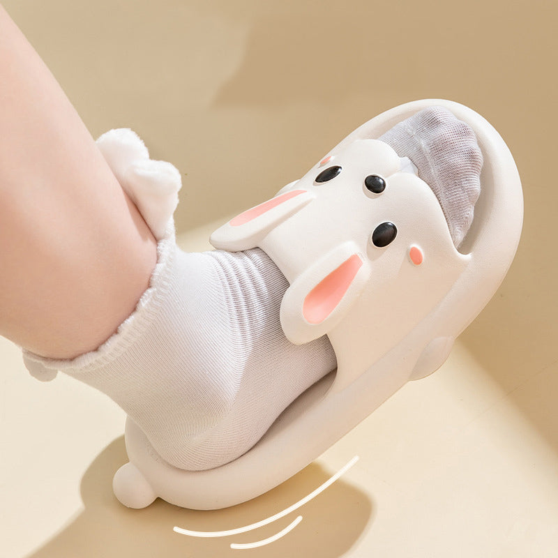 Bunny hot sale feet slippers