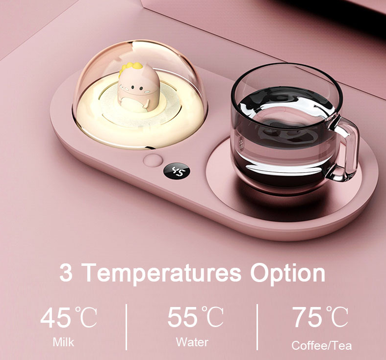 Smart Mug Warmer with LED Display - Keep Your Coffee Hot! – Goodlifebean