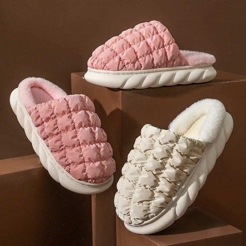 Puffa Comfy Indoor Plush Slippers Goodlifebean