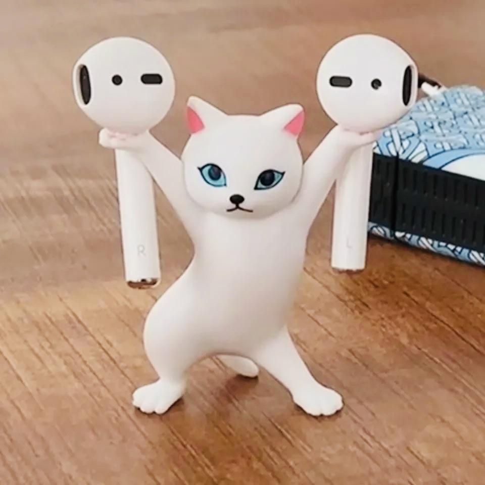 MochiThings: Dancing Cat Felt Sticker