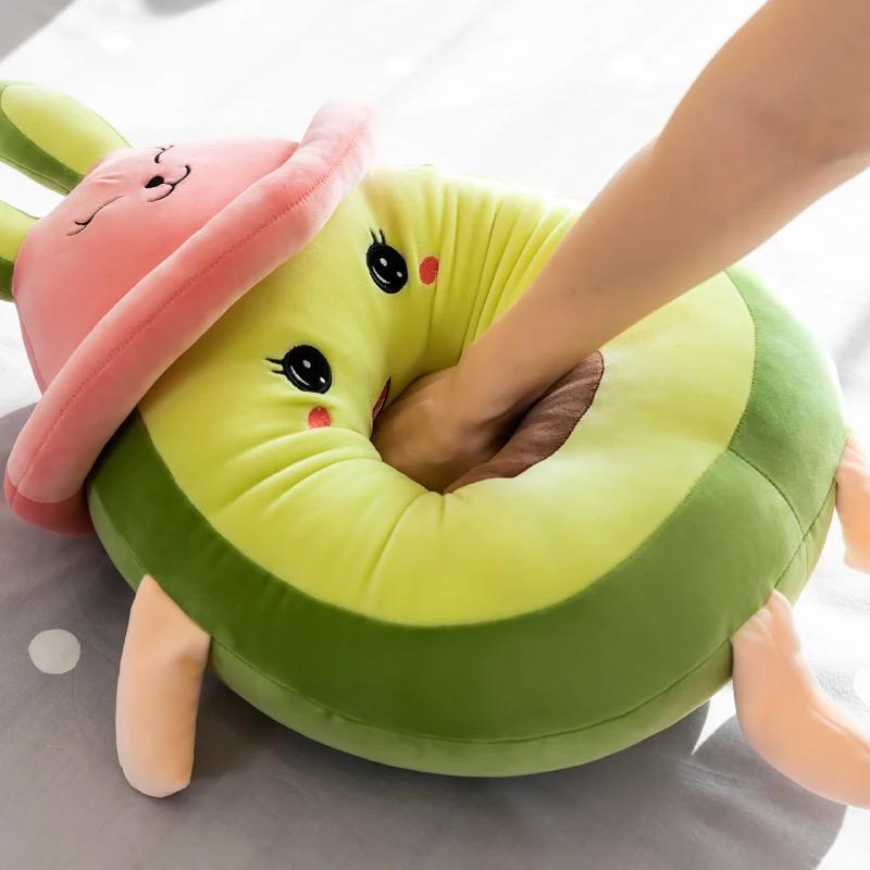 Huge store avocado plush